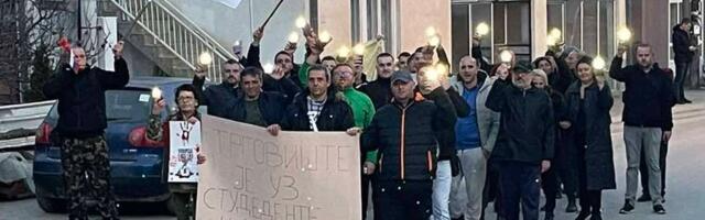 Podrška zahtevima studenata iz Trgovišta, Surdulice i Bujanovca FOTO/VIDEO