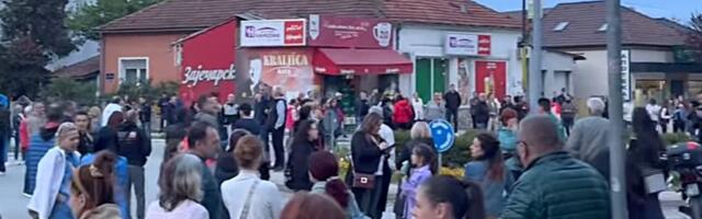 Kružni tok kod hotela “Morava“ bio blokiran na pola sata