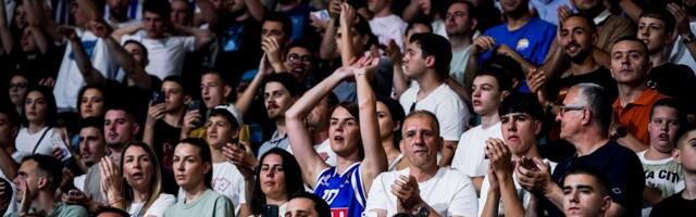 Tuča u “Morači”! Sukob navijača na tribinama otvorio finale ABA lige (VIDEO)