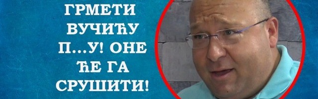 Tribine će grmeti: Vučiću, pederu! One će ga srušiti! (VIDEO)