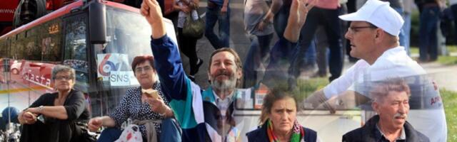 Vučić i SNS spremaju 2.200 autobusa za miting
