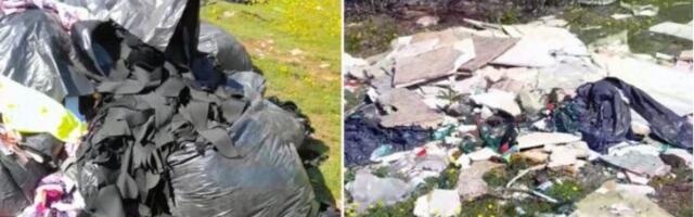 Sramota u srcu Pešteri: Tekstilni otpad iz Novog Pazara bačen na Golać (VIDEO)