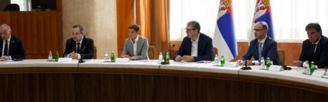 Седница Савета за националну безбедност, председава Александар Вучић