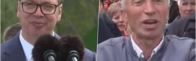 OBEĆANO - ISPUNJENO: Predsednik Vučić rekao jednom građaninu u Tomaševcu da će posetiti železničku stanicu u Orlovatu, uskoro stiže tamo (VIDEO)