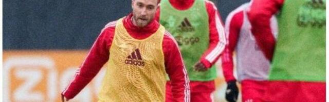 LEPE VESTI! Kristijan Eriksen PONOVO NA TERENU! (FOTO)