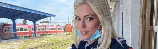 "Hapsi me i vodi me sa sobom - Ti si boginja!" Lidija je najlepša policajka u Srbiji, muškarci joj non-stop ostavljaju komentare na Instagramu (Foto)