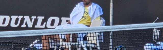 Morate nam verovati da je Novak Đoković odradio trening i da je spreman za četvrtfinale AO!