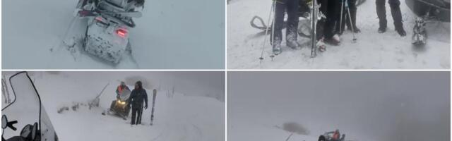 IZGUBILA SE DVA SKIJAŠA NA STAROJ PLANINI MUP i Gorska služba ih locirali za samo 20 minuta, usledila evakuacija (FOTO)