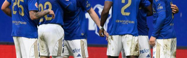 "Nema predaje" odzvanja iz Asturije: Ovijedo pobedio Valensiju i najavio borbu za opstanak do kraja! /VIDEO/