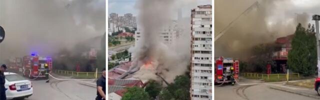 "Sve nam je izgorelo, ovo je pakao": Vlasnici lokala očajni posle požara na Novom Beogradu