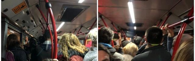 Ovako izgledaju korona mere u gradskom prevozu (FOTO)