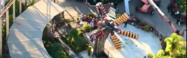 Preseo im zabavni park: Vrteška se sama zaustavila, dva sata su visili naglavačke (VIDEO)