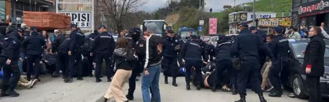 Studenti DUNP-a traže smjene i krivične prijave zbog nasilja na protestu