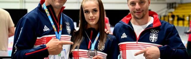 Tina Ninić takmičarka tekvodno kluba Asteriks iz Niša osvojila bronzu na Evropskom olimpijskom festivalu mladih u Skoplju