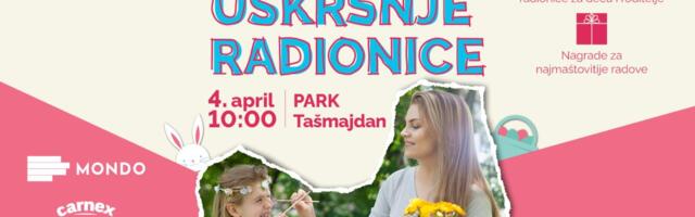 Tašmajdanski park, u srcu Beograda, u subotu 4. arila pretvoriće se u čarobno mesto gde mašta nema granice!