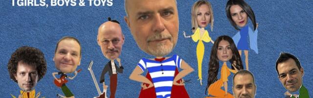 Nikola Kojo i Girls, Boys & Toys u muzičkoj predstavi „Kako sam prestao da pevam pod tušem“