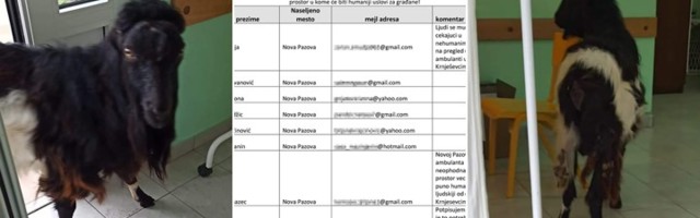 KOZA U BOLNICI Traže premeštanje kovid ambulante, a odgovor je "ŽAO NAM JE, NE MOŽE!"