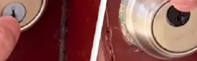 Da li ste ikada pomislili da na vratima vašeg stana postoji tajna brava? TikToker ih otkrivaju, a ljudi su potreseni!