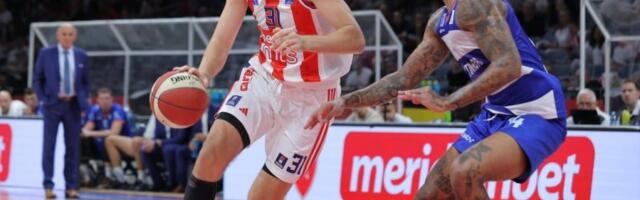 ZVEZDA UZ MNOGO MUKE SLOMILA MORNAR: Bleda pobeda crveno-belih pred start Evrolige