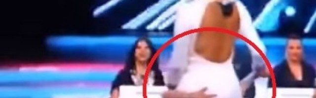 IZVATAO VODITELJKU ZA ZADNJICU U EMISIJI! Šou scena - bilo joj je JAKO NEPRIJATNO! Nije očekivala, a kad se okrenula... OP, PLJAS (VIDEO)
