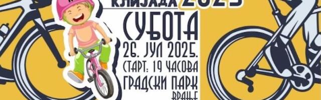 Biciklijada u Vranju u subotu i nedelju