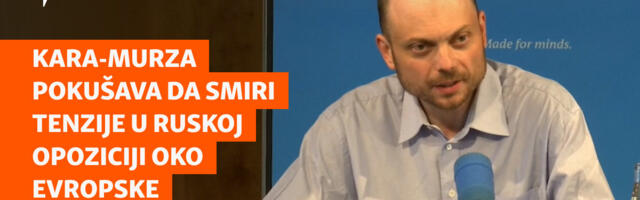 Kara-Murza pokušava da smiri tenzije u ruskoj opoziciji oko evropske platforme
