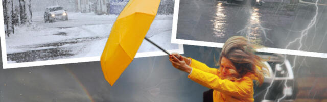 POSLE LEPOG DANA STIŽU PADAVINE! Sneg se vraća u niže predele, košava nosi sve pred sobom, a temperature padaju!