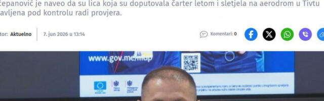 Црногорски медији и службе поново у функцији хибридног ратовања против Србије