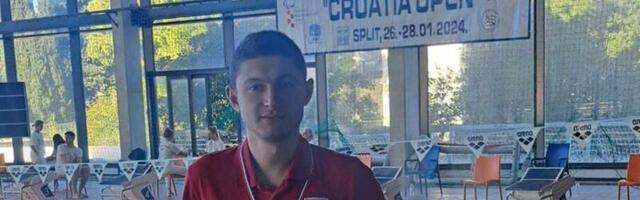 Niškom reprezentativcu u paraplivanju dve medalje na prvenstvu Hrvatske