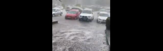 Posle zemljotresa u Nikšiću - apokalipsa: Nevreme pogodilo ovaj grad (VIDEO)