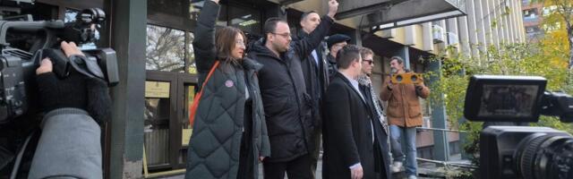 Počinje suđenje novosadskim aktivistima (FOTO; VIDEO)