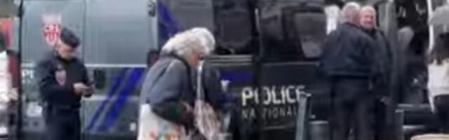FRANCUSKA POLICIJA SE DIGLA NA NOGE: Evo kako dočekuje delije u Lilu pred meč sa Zvezdom (VIDEO)