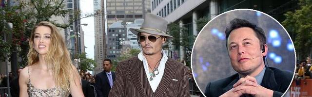 U rat Džonija Depa i Amber uključuju Iliona Maska