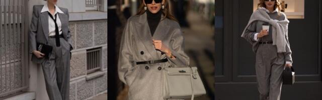 Grey chic: Najelegantniji izgled sa sivom bojom