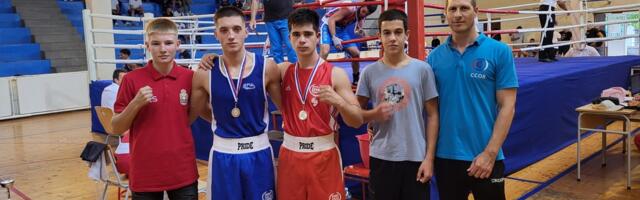 Dve medalje za boksere iz Vlasotinca na 1. kolu lige u Pirotu