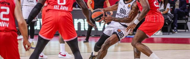 Crno-beli bez rešenja za lidera Evrolige, Hapoel jači i od Partizana (VIDEO)
