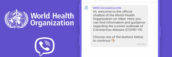 Svetska zdravstvena organizacija i Rakuten Viber udružuju snage u borbi protiv dezinformacija o COVID-19