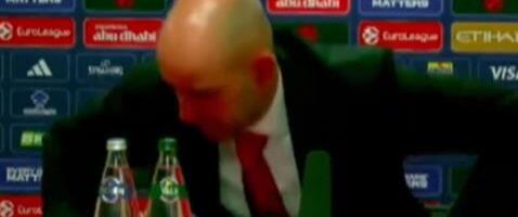 "DOBRO VEČE NIKOME" Šokantna scena na konferenciji: Spanulis pobesneo kao nikad do sad i napustio prostoriju! Evroliga zbog ovoga postaje smešno takmičenje!