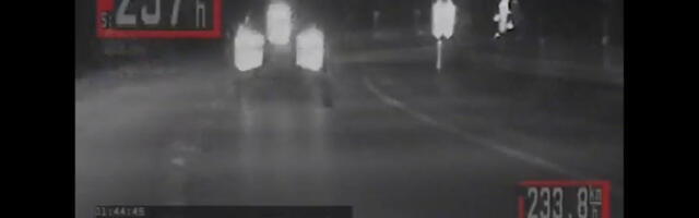 Nasilnička vožnja u Zemunu: Vozio 237,8 km/h na delu puta gde ograničenje 100 km/h