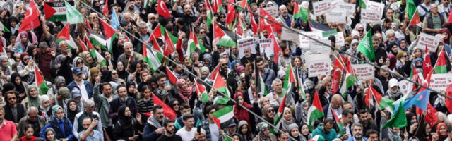 „Велики марш за Газу" у Истанбулу