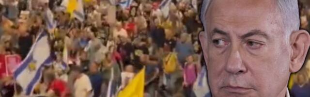 PAKAO U IZRAELU, CEO SVET PRATI DRAMU U TEL AVIVU! Netanjahu BESAN KAO RIS, narod ga moli da ovo odmah učini! (VIDEO)
