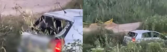 Težak udes u Valjevskoj Loznici! Automobil u kanalu, povređena devojka koja je vozila!