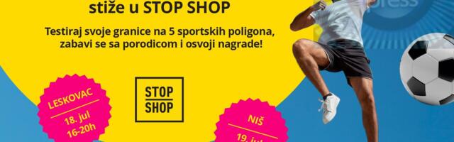 Leto, šoping i sportski izazovi stižu u STOP SHOP