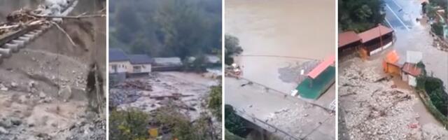 Objavljen dramatičan snimak spasavanja u BiH (VIDEO)