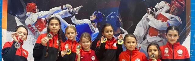Tekvondo akademija Kragujevac se iz Zemuna vratila sa čak šest medalja!