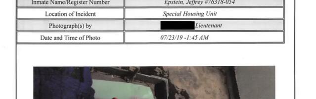 OVAKO JE EPSTAJN IZGLEDAO PRED SMRT! Pronađen sa narandžastom tkaninom OKO VRATA, objavljene nove fotografije: Za sve odgovoran njegov CIMER! (FOTO)