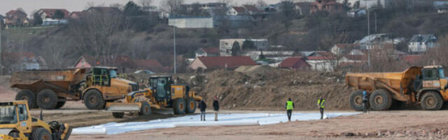 При­пре­ме за по­че­так град­ње но­ве са­о­бра­ћај­ни­це