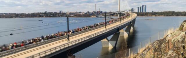 VIDEO: Jedan od najdužih pešačkih mostova na svetu otvoren u Helsinkiju