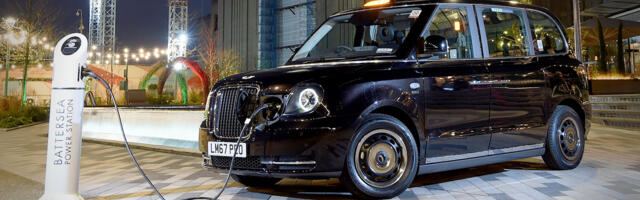 London taxi na struju