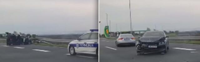 Treća saobraćajna nesreća na Mostu na Adi od jutros
